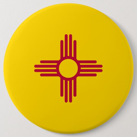 Nieuwe Mexico-Button Ronde Button 6,0 Cm (Voorkant)