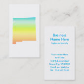 nieuwe mexico chill fade visitekaartje (Voorkant / Achterkant)