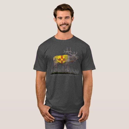 NIEUWE MEXICO-ELK T-SHIRT (Voorkant volledig)