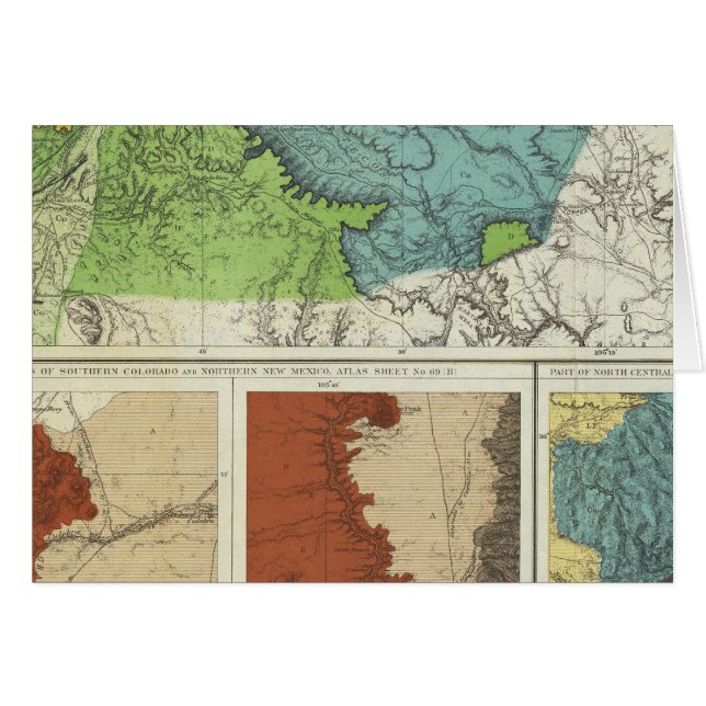 Nieuwe Mexico en Colorade (Voorkant Horizontaal)