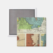 Nieuwe Mexico en Colorade Magneet (Voorkant / Achterkant)