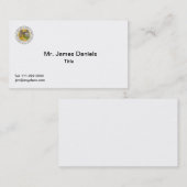 Nieuwe Mexico Great Seal Business Card-template Visitekaartje (Voorkant / Achterkant)