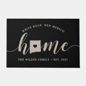 Nieuwe Mexico Home State Persoonlijk Deurmat (Voorkant)