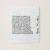 Nieuwe Mexico-kaart Legpuzzel (Verticaal)