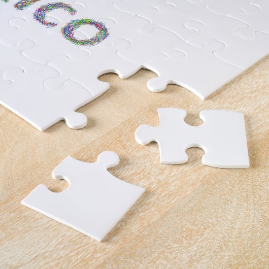 Nieuwe Mexico-kaart Legpuzzel (Zijkant)