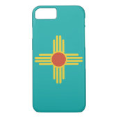 Nieuwe Mexico License Bord iPhone Case (Achterkant)