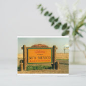 Nieuwe Mexico Sign Briefkaart (Staand voorkant)