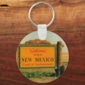 Nieuwe Mexico Sign Sleutelhanger (Voorkant)