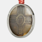 Nieuwe Mexico-staat Zia Metalen Ornament (Links)