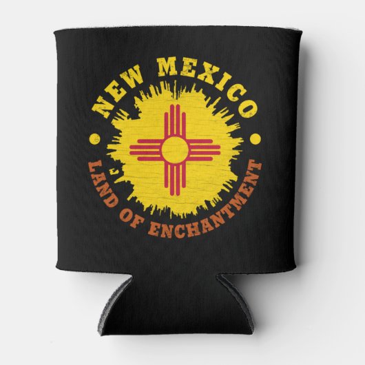 NIEUWE MEXICO STATE FLAG BLIKJESKOELER (Voorkant)