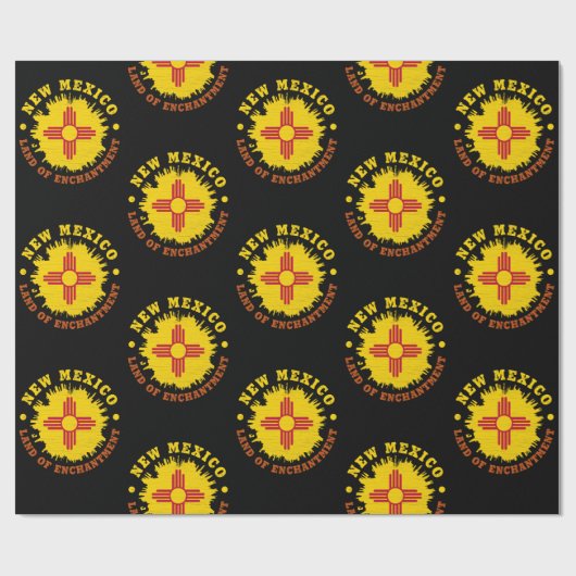 NIEUWE MEXICO STATE FLAG CADEAUPAPIER (Vlak)