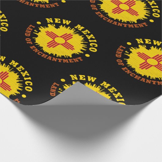 NIEUWE MEXICO STATE FLAG CADEAUPAPIER (Hoek)