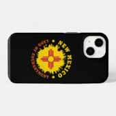 NIEUWE MEXICO STATE FLAG iPhone HOESJE (Achterkant horizontaal)