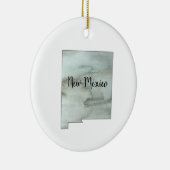 Nieuwe Mexico State Illustration Keramisch Ornament (Rechts)