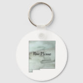 Nieuwe Mexico State Illustration Sleutelhanger (Voorkant)