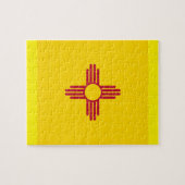 NIEUWE MEXICO-VLAG LEGPUZZEL (Horizontaal)