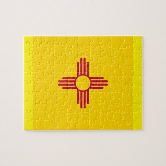 NIEUWE MEXICO-VLAG LEGPUZZEL (Horizontaal)