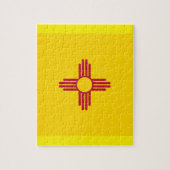 NIEUWE MEXICO-VLAG LEGPUZZEL (Verticaal)