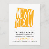 NIEUWE MEXICO We hebben het nieuwe adres Nieuw sta Briefkaart (Voorkant)