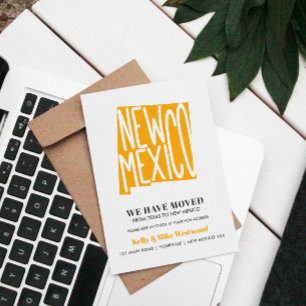 NIEUWE MEXICO We hebben het nieuwe adres Nieuw sta Briefkaart