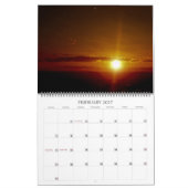 Nieuwe Mexico-Zonsondergangen Kalender (Feb 2027)