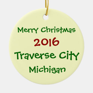 NIEUWE MICHIGAN CHRISTMAS ORNAMENT VAN DE VERKEERS