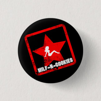 Nieuwe Milf-n-Cookies Ronde Button 3,2 Cm