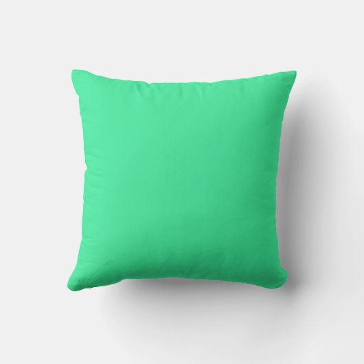 Nieuwe Mint Green Solid Couch Pillow Gift Kussen (Achterkant)