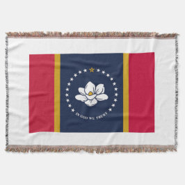 Nieuwe Mississippi-vlag van 2020 Deken