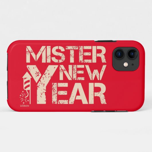 NIEUWE MISTER-JAAR Case-Mate iPhone CASE (Achterkant (horizontaal))