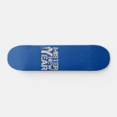NIEUWE MISTER-JAAR PERSOONLIJK SKATEBOARD (Horizontaal)