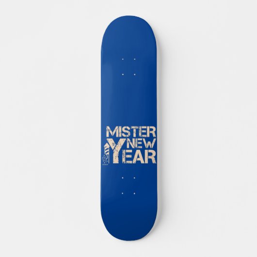 NIEUWE MISTER-JAAR PERSOONLIJK SKATEBOARD (Voorkant)