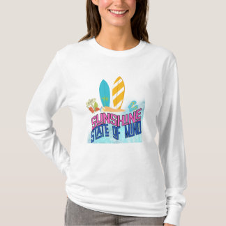 Nieuwe mode voor vrouwen Tri-blend lange mouw XL T-shirt