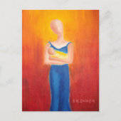 Nieuwe moeder briefkaart (Voorkant)