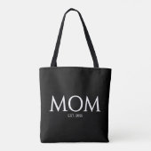 Nieuwe Moeder Cadeau Moeder Gevestigd Tote Bag (Achterkant)