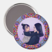 Nieuwe Moeder Dag Mam Baby Boy Foto Gift Magneet (Voorkant / Achterkant)