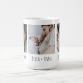 Nieuwe moeder| Eerste moeder| Drie foto's Koffiemok (Center)