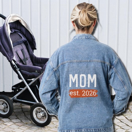 Nieuwe moeder - est.2026 denim jacket
