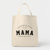 Nieuwe Moeder Koffie Snuggles Mama Grappig Gift Tote Bag (Voorkant)