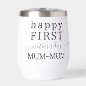 Nieuwe moeder liefde hart eerste moederdag cadeau (Voorkant)