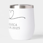 Nieuwe moeder liefde hart eerste moederdag cadeau (Achterkant)