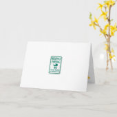 Nieuwe Moeder of Aanstaande moeder Kaart (Gele Bloem)