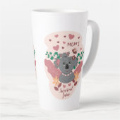 Nieuwe Moeder Survival Juice Schattige Koala Latte Latte Mok (Rechterhoek)
