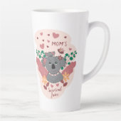 Nieuwe Moeder Survival Juice Schattige Koala Latte Latte Mok (Rechts)