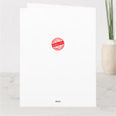 Nieuwe moederkaart kaart (Achterkant)