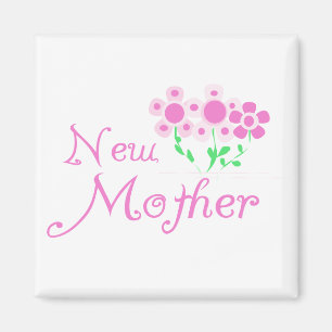 Nieuwe moederroze bloemen T-shirts en cadeautjes Magneet