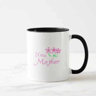 Nieuwe moederroze bloemen T-shirts en cadeautjes Mok