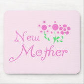 Nieuwe moederroze bloemen T-shirts en cadeautjes Muismat (Voorkant)