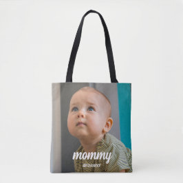 Nieuwe moeders Persoonlijk Minimalistisch Tote Bag
