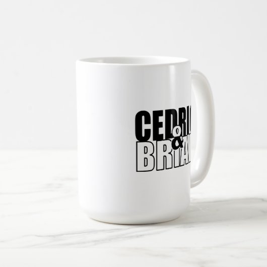 NIEUWE Mok Cedric en Brian Face (Voorkant rechts)